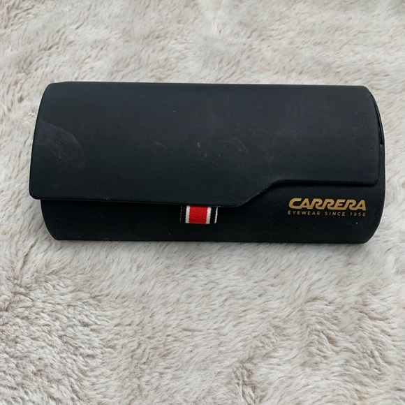 ❤Carrera Sunglasses Case Black Replacement Authentic - Picture 1 of 4